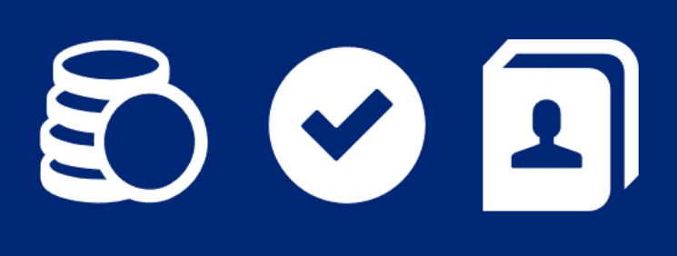 Links: Geld-, Kontaktdaten-, und Häkchen-Icon in weiß auf blauem Hintergrund. Mittig: Weißer Text mit cyanfarbenen Aufzählungszeichen: Passt genau: Wir bringen Experten und Expertisen zusammen. Wir sind exklusiver Partner vieler Unternehmen. Rundum-Betreuung: Hays unterstützt Sie während der gesamten Bewerbungsphase. Rechts: Pinke Sprechblase "Vorteile für Bewerber".