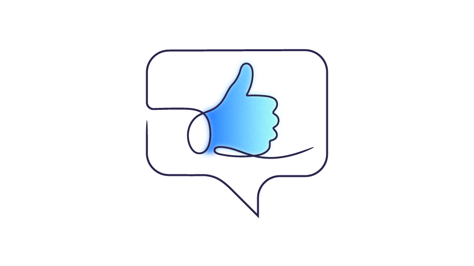 icon thumbs up
