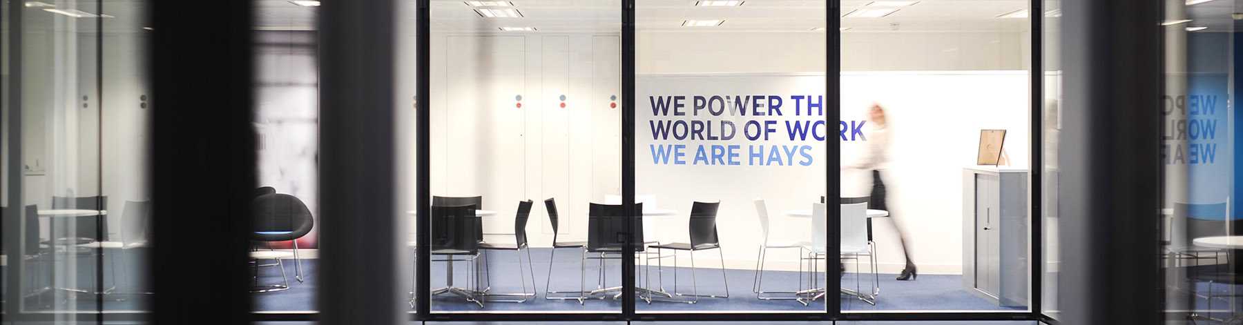 Eine Büroräumlichkeit von Hays